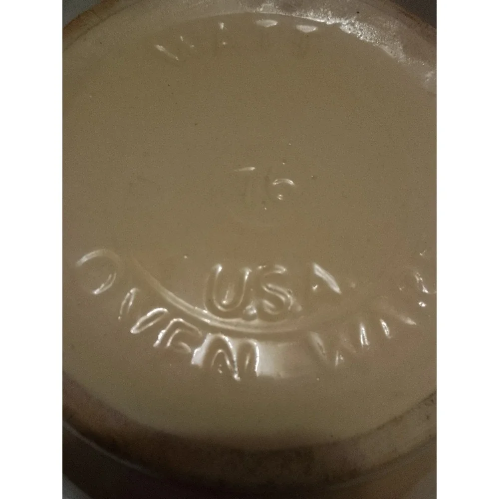 Replacement Watt Pottery 76 Apple Bean Pot/Cookie Jar‎ Ovenware U.S.A No Lid...